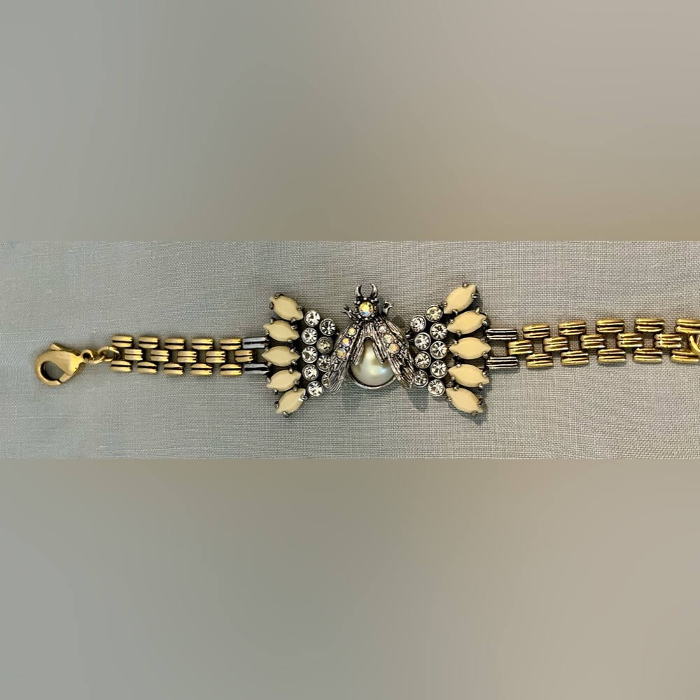 Signed Lulu Frost for J.Crew Bracelet - rare find! - Picture 3 of 13
